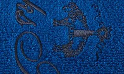 Brooks Brothers Contrast Frame 6 Piece Turkish Cotton Towel Set In Blue