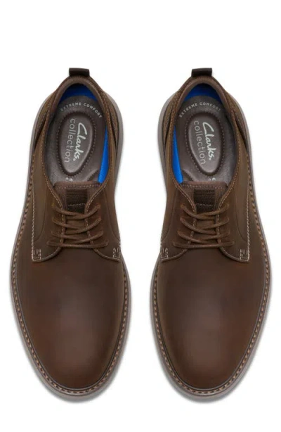 Clarks Collection Men's Brantin Plain Toe Dress Casual Shoes In Brown