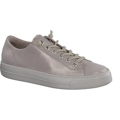 Paul Green Hadley Platform Sneaker In Gray