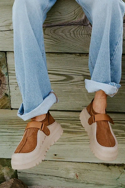 Ugg M Peakmod Lowcut Suede Ankle Boots In Brown