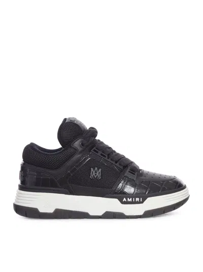 Amiri Lace-up Sneakers In Black
