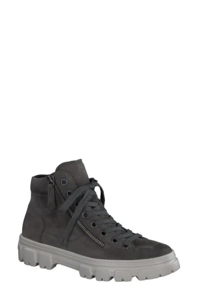 Paul Green Novie Lace-up Bootie In Black