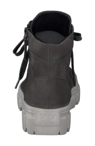 Paul Green Novie Lace-up Bootie In Black