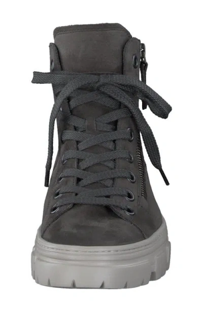 Paul Green Novie Lace-up Bootie In Black