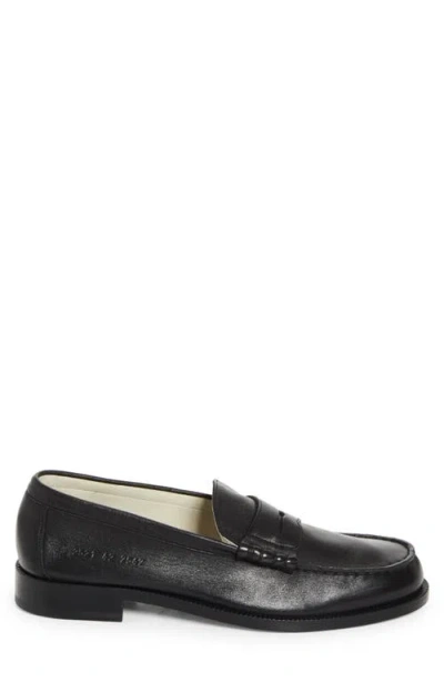 Common Projects Soft Penny Loafer In Black