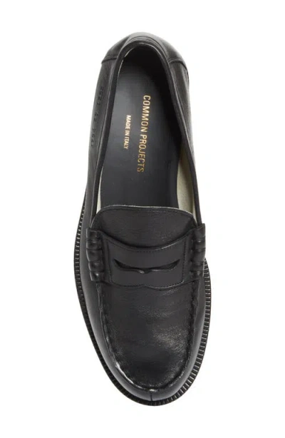 Common Projects Soft Penny Loafer In Black