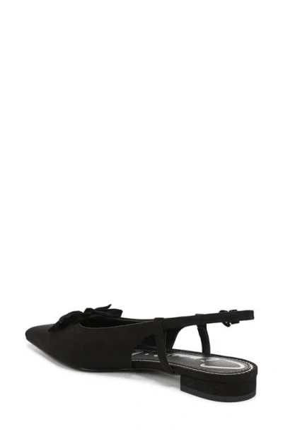 Circus Ny By Sam Edelman Women's Delanie Pointed-toe Slingback Flats In Black