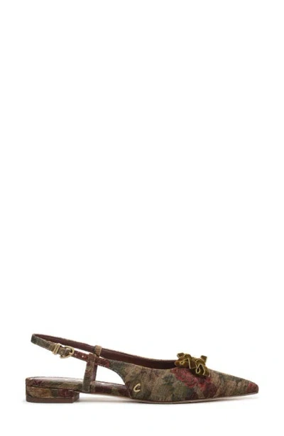 Circus Ny By Sam Edelman Women's Delanie Pointed-toe Slingback Flats In Multi