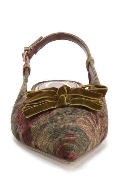 Circus Ny By Sam Edelman Women's Delanie Pointed-toe Slingback Flats In Multi