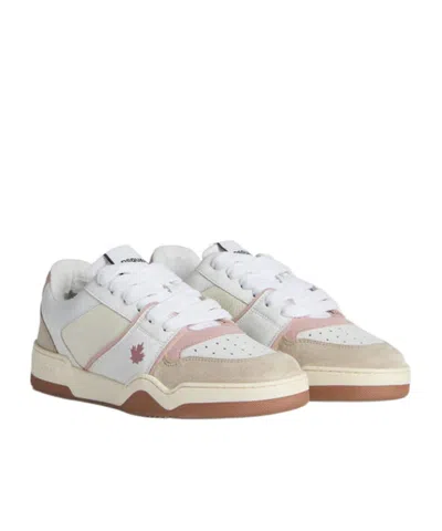 Dsquared2 Dsquared Multicolor Leather Spiker Sneakers In Multi