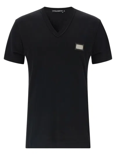 Dolce & Gabbana Dolce&gabbana Men T-shirt In Black