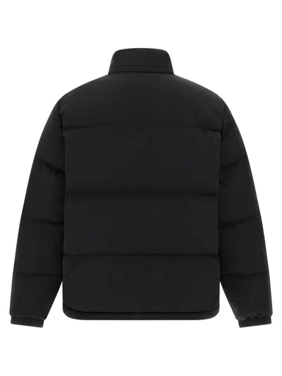 Lacoste Water-repellent Down Jacket With Packable Hood Clothing In Black