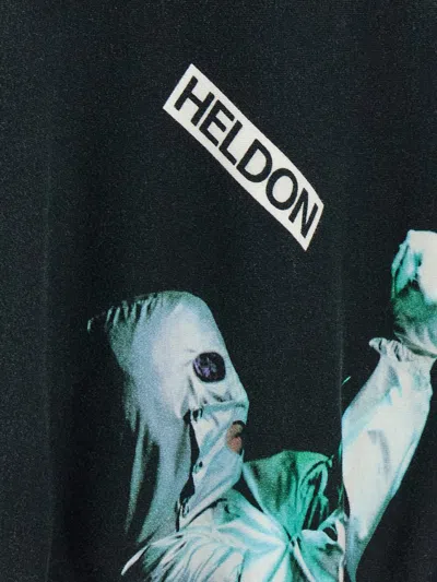 Undercover Graphic Print Crew Neck Sweatshirt In Black