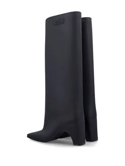 Coperni Bridge Boots In Rubber In Black