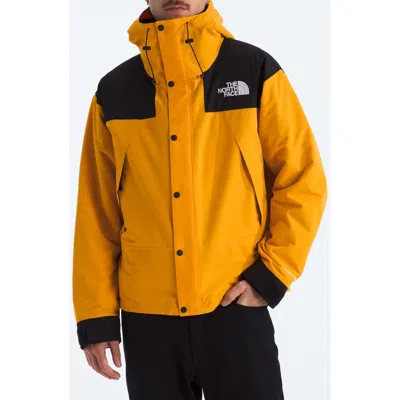 The North Face Dryvent Mono Nylon Windbreaker Jacket In Yellow