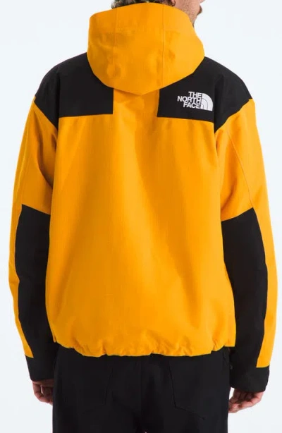 The North Face Dryvent Mono Nylon Windbreaker Jacket In Yellow