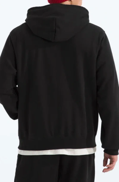 The North Face Search & Rescue Cotton Hoodie In Black