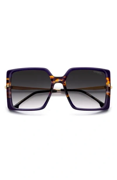 Carrera Eyewear 57mm Rectangular Sunglasses