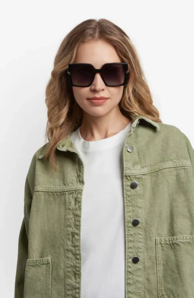 Carrera Eyewear 57mm Rectangular Sunglasses