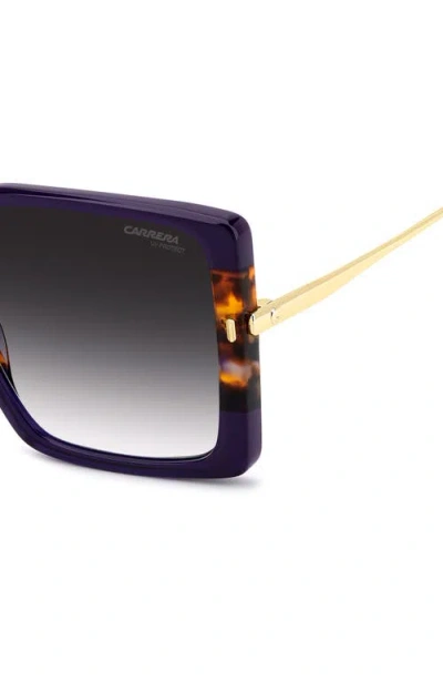 Carrera Eyewear 57mm Rectangular Sunglasses