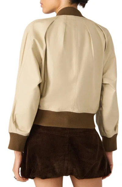 Steve Madden Women's Bray Collar Jacket In Neutral