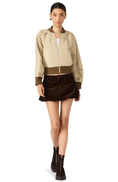 Steve Madden Women's Bray Collar Jacket In Neutral