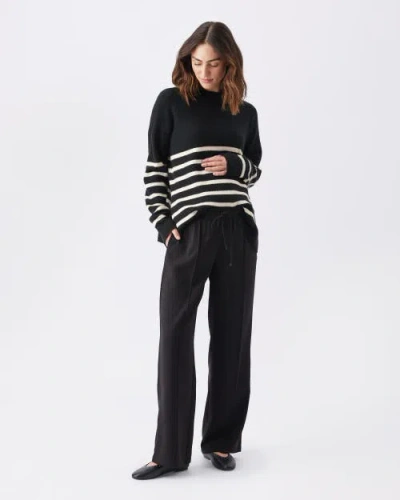 Ripe Maternity Alexa Pull-on Pants In Black