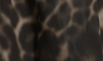 Kobi Halperin Davi Raglan Leopard-print Blouse In Animal Print