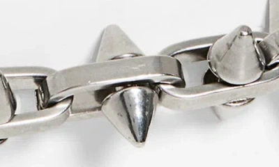 Vidakush Sterling Silver Spike Chocker In Silver