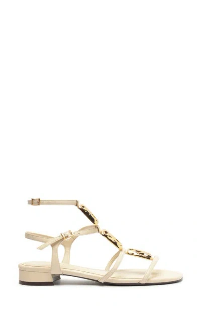 Arezzo Women's Gretta Gold Elegance Flat Sandals In Multi