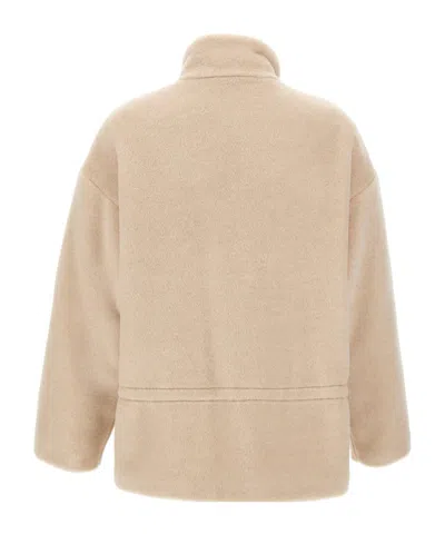 Eleventy High-collar Flap-pocket Jacket In Multi