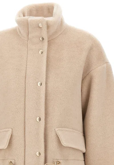 Eleventy High-collar Flap-pocket Jacket In Multi