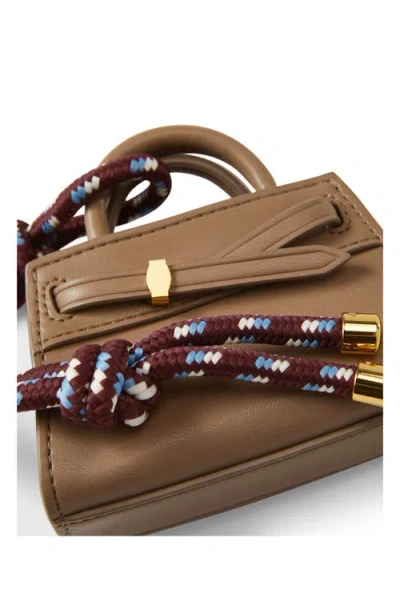 Veronica Beard Dash Bag Charm In Brown
