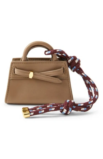 Veronica Beard Dash Bag Charm In Brown