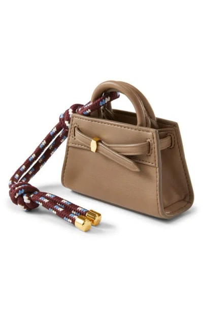 Veronica Beard Dash Bag Charm In Brown
