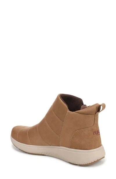 Ryka Rykä Paragon Water Repellent Bootie In Brown