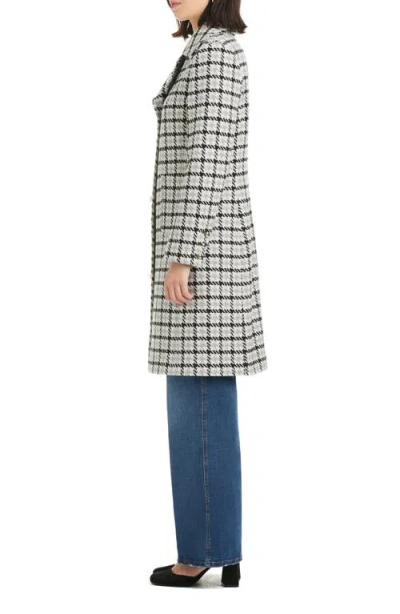 Kate Spade New York Single Breasted Notch Lapel Coat In Multi