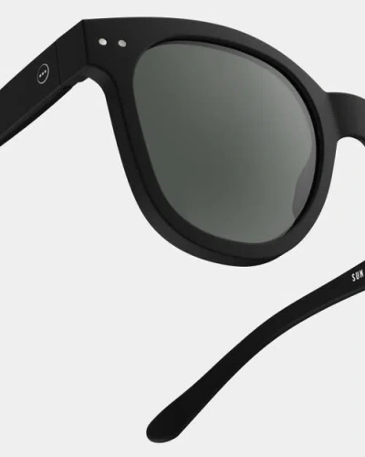 Izipizi Slmsnc01 #n C01 Wayfarer Sunglasses In Black
