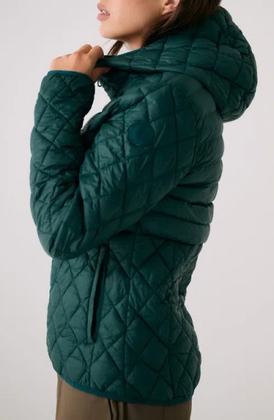 Lole The Base Packable Insulated Hooded Jacket In Multi