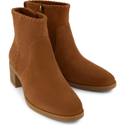 Toms Women's Womens Delilah Heeled Boot Water Repellent Amber In Brown