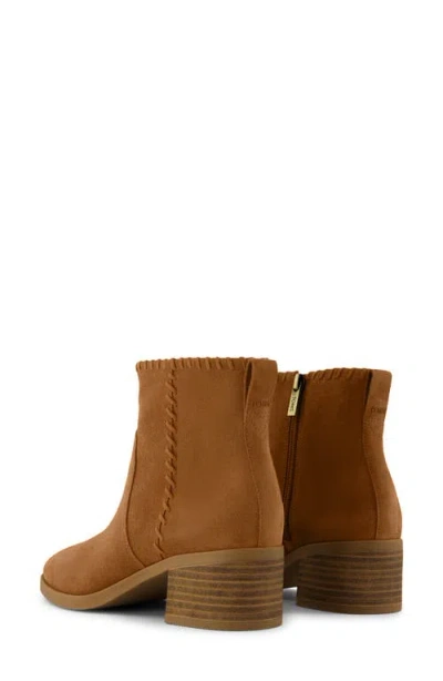 Toms Women's Womens Delilah Heeled Boot Water Repellent Amber In Brown