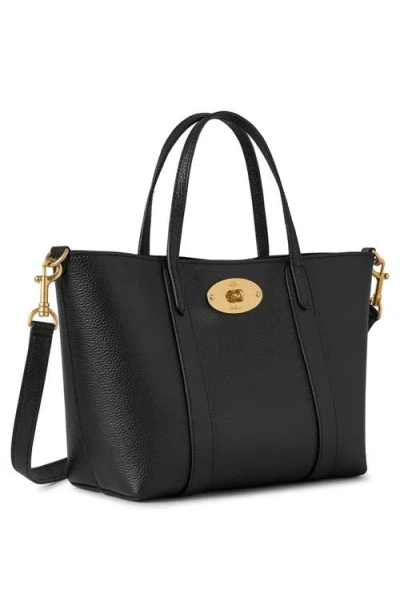 Mulberry Mini Bayswater Tote Small Classic Grain In Pink