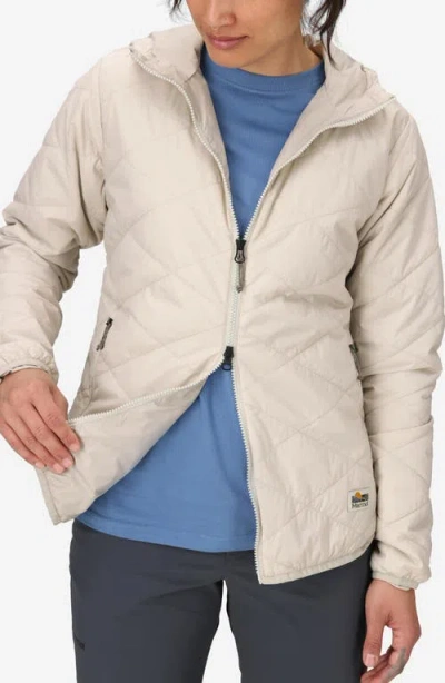 Marmot Women's Onward Long Sleeve Fixed Hoodie In White