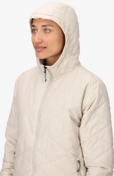 Marmot Women's Onward Long Sleeve Fixed Hoodie In White