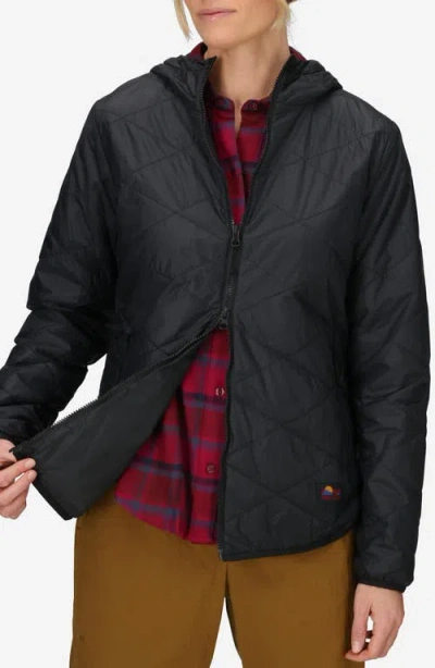 Marmot Onward Insulated Hooded Jacket In Black