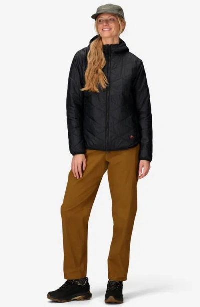 Marmot Onward Insulated Hooded Jacket In Black