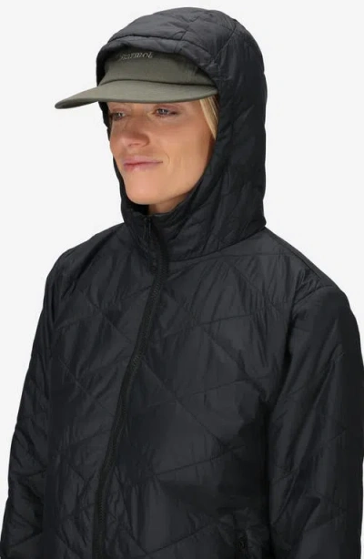 Marmot Onward Insulated Hooded Jacket In Black