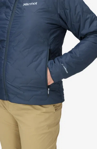 Marmot Women's Monoquilt Elastic-bound Cuff Jacket In Black