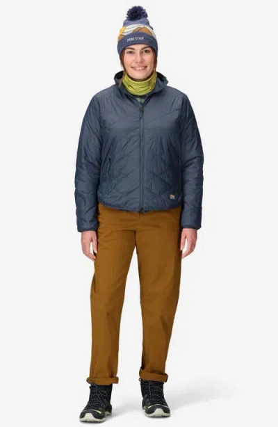Marmot Onward Insulated Hooded Jacket In Blue