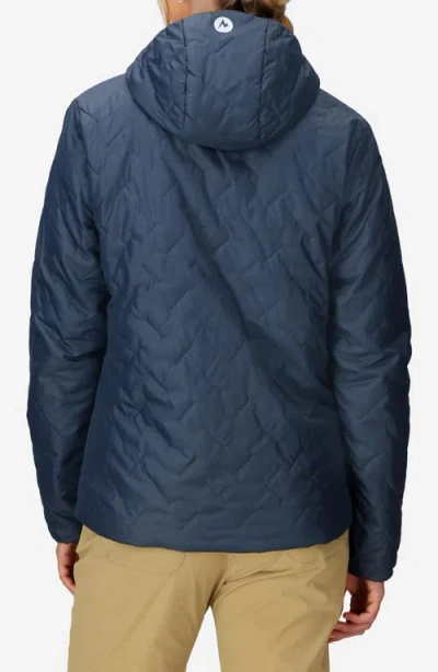 Marmot Women's Quilt Long Sleeve Fixed Hoodie In Animal Print